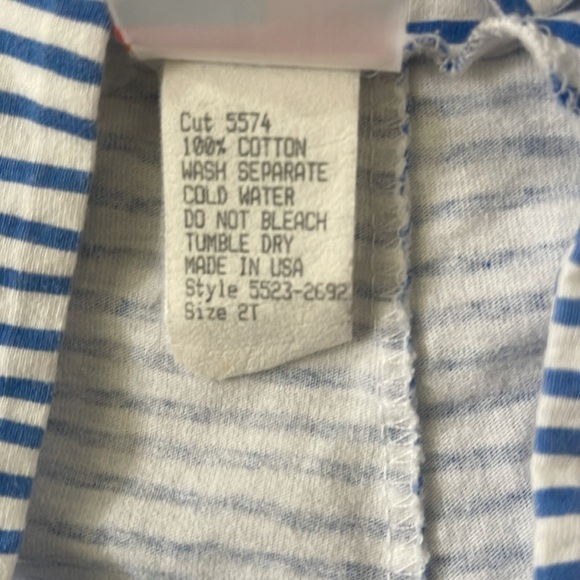 Vintage Sweet Potatoes SZ 2T Fish Onesie - Picture 3 of 6